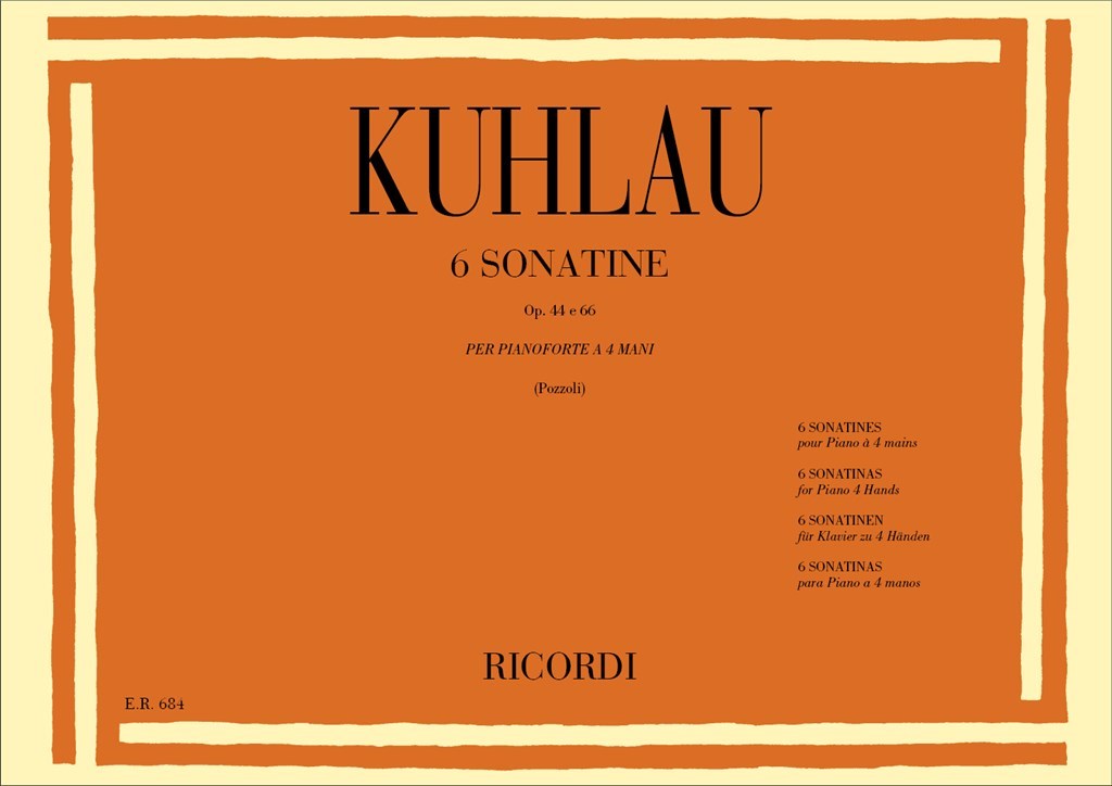 6 Sonatine Op.44 E Op.66(Pozzoli)